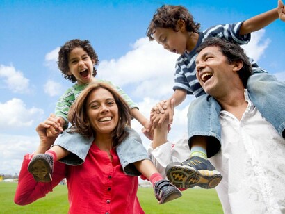 Desfrutar com a família