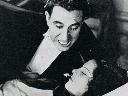 Dracula in an old movie