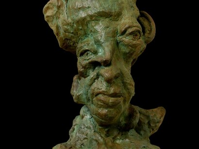 One of Dr Gindi's most sought-after sculptures in the art community is called "The Horticulturist", it is part of the "Finding Ways" series