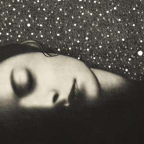 Omar Galliani, Del sonno (detail). Courtesy of the Monumental Complex of the Pilotta