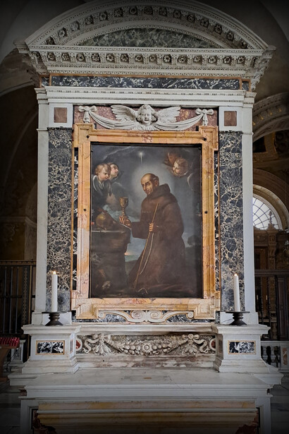Roma, Italia, Basilica di Santa Maria in Aracoeli, "Altare di San Giacomo della Marca", navata principale, ph. Roberto Luciani