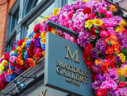 One Love, Exhibition view. Courtesy of Maddox Gallery