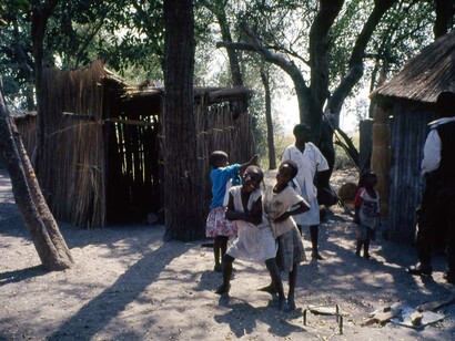 Delta dell'Okavango ragazzi Bayei