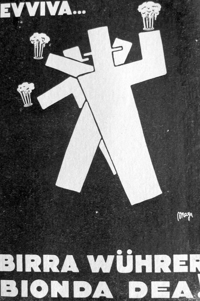 Cliché pubblicitario. Bionda dea