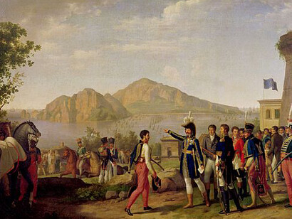 Schmidt, Murat donnant l'ordre de 
prendre Capri en 1808