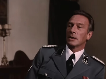 The Scarlet and the Black is a 1983 Italian-American historical war drama directed by Jerry London, featuring Gregory Peck and Christopher Plummer. It was adapted from J. P. Gallagher’s book The Scarlet Pimpernel of the Vatican