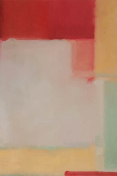 Gabriele Vallentin, Nari 5, Oil on Canvas, 43" x 31"