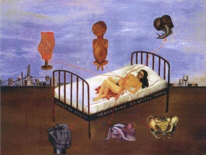 Frida Kahlo. Henry Ford Hospital