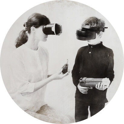 We May Have Access to Dummies Only, from the series Mixed Reality, 2018-2019. Courtesy of the Shtager Gallery