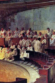 Cesare Maccari - Cicerone denuncia Catilina