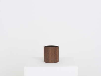 Stephen Burks, Transformer, 2023, Walnut, 10 1/2 x 5 1/2 x 5 1/2 inches