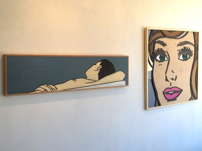 Facing Abstraction, installation view. Courtesy of Elisa Contemporary Art 