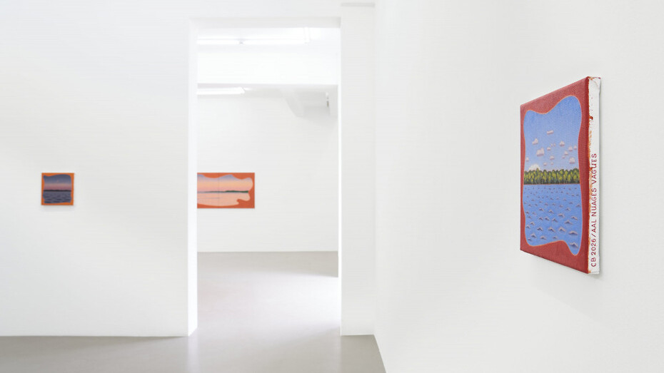 Caroline Bachmann, Der see und die sonne, exhibition view. Courtesy of Meyer Riegger