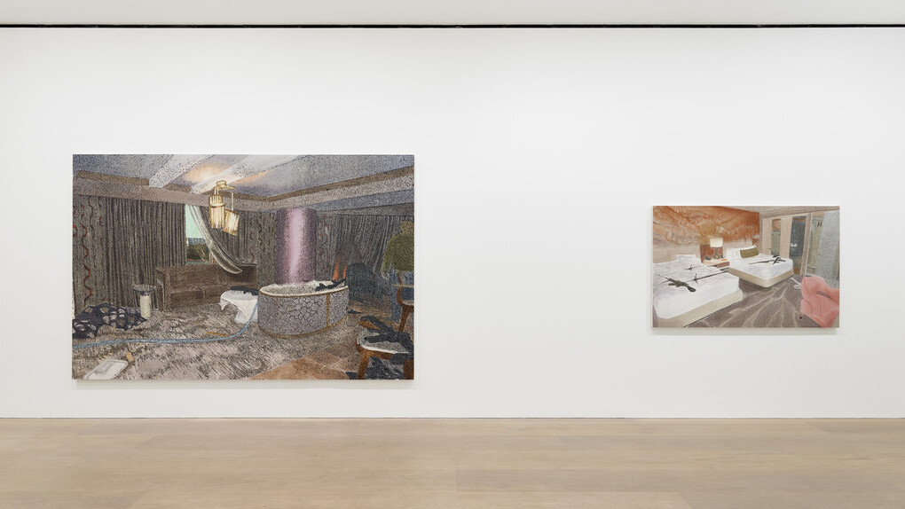 Nate Lowman. Courtesy of David Zwirner