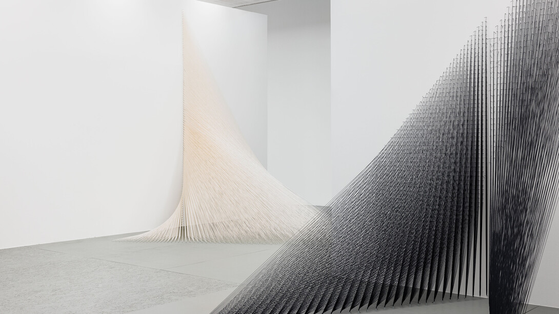 Kazuko Miyamoto, Ausstellungsansicht. Mit freundlicher Genehmigung des Unteren Belvedere