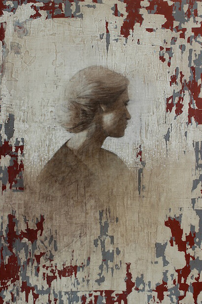 Federico Infante, The Silent Voice I, 2014, Acrylic on Canvas, 32" x 22½"
