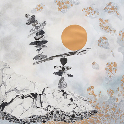 Crystal Liu a balancing act, 'weighing it out II', 2016. Courtesy of Hosfelt Gallery