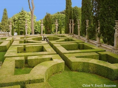Garden Labyrinth in Palazzo Farnese