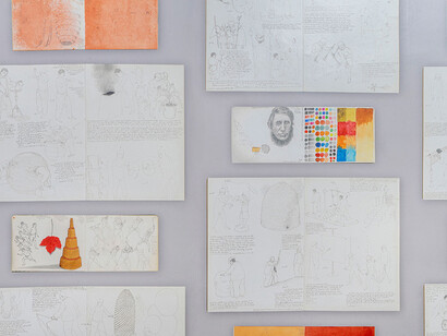 José Antonio Suárez Londoño, Drawing by numbers, vista della mostra. Per gentile concessione della Galleria Continua