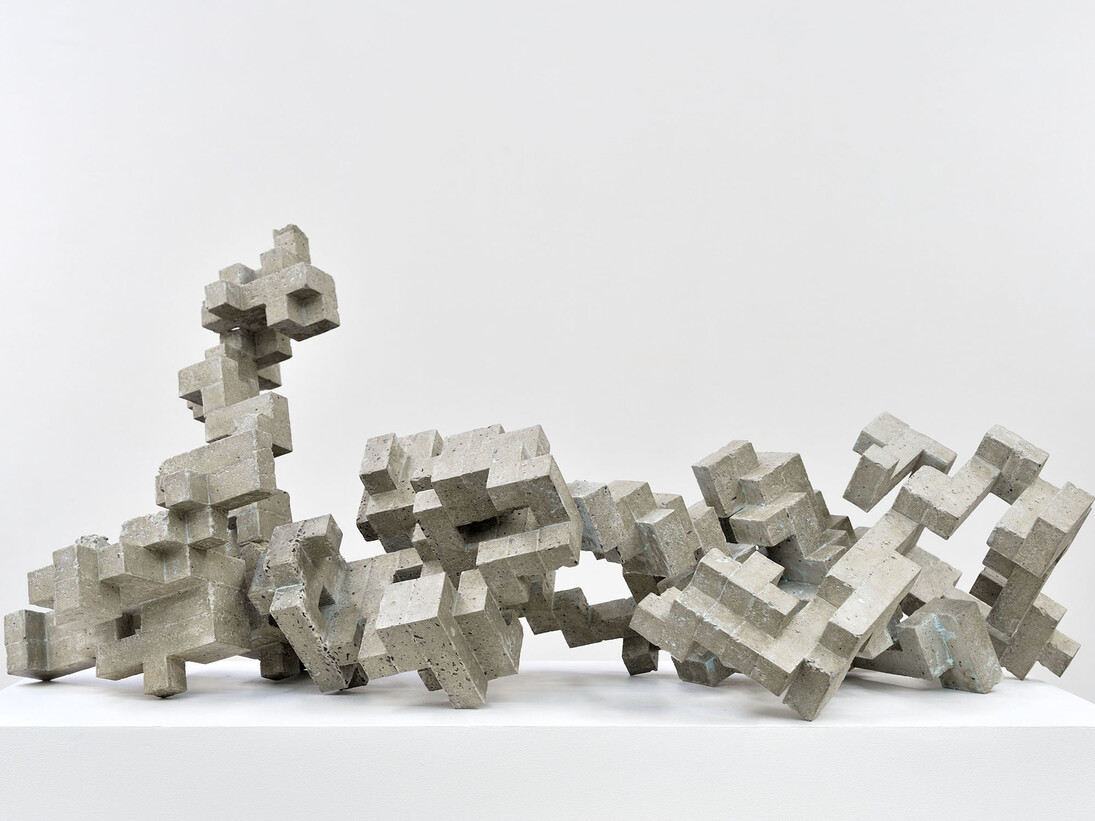 Cheyney Thompson, Broken Volume (10L), 2013, Concrete, 71 x 78.7 x 58 cm / 28 x 31 x 23 inches, Courtesy of Campoli Presti, London / Paris  