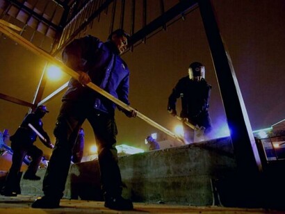 Trabajando hasta de noche