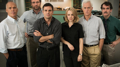 Reparto de la película "Spotlight"