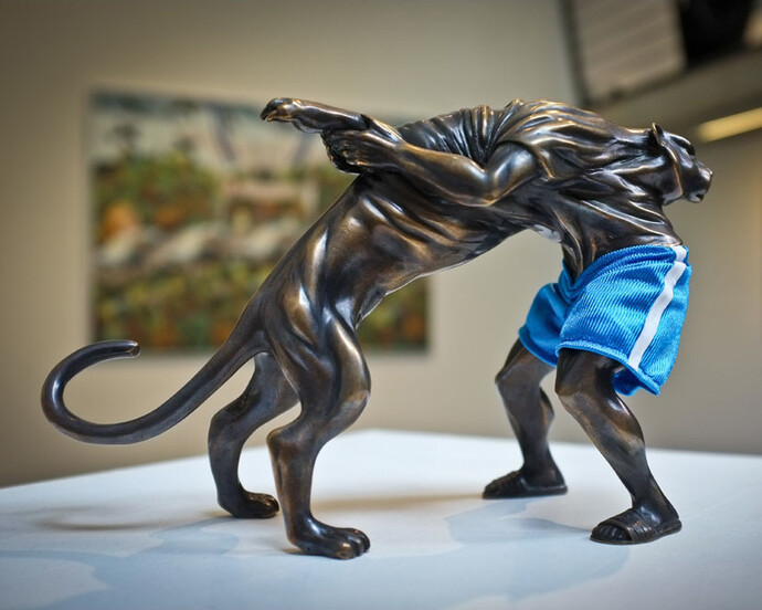 Pretension of Greatness. Courtesy of BC Gallery