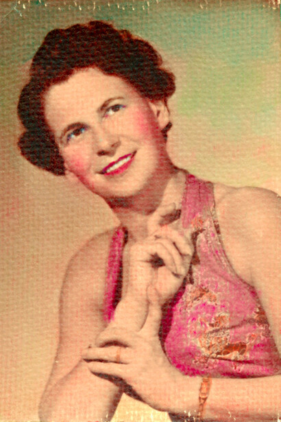 Gerda Martel en sus años en Hollywood, Los Ángeles, Estados Unidos (Foto cortesía de Rodney S. Martel, Martel Productions, LLC, Todos los derechos reservados)