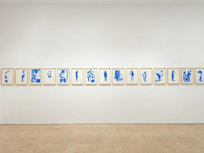 Lisa Brice,Exhibition view. Courtesy of Stephen Friedman Gallery