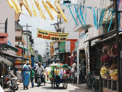 A market in East Orient