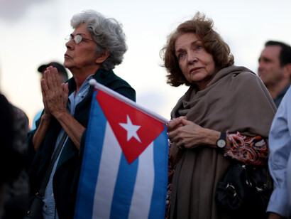 Miami. Vigilia pro-cubana