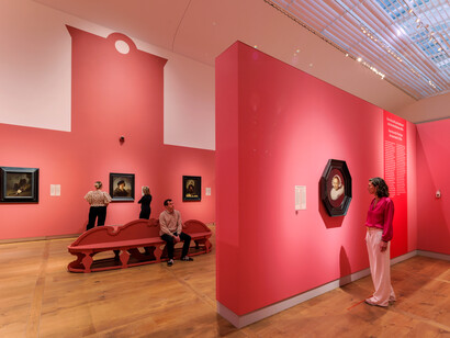 Various artists, From Rembrandt to Vermeer, masterpieces from The Leiden Collection, exhibition view. Courtesy of H’Art Museum