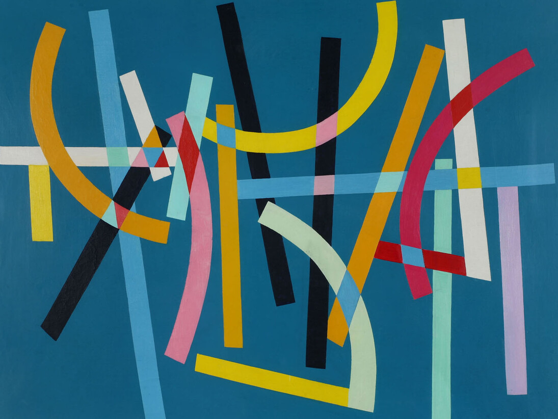 Nino Di Salvatore, Struttura spaziale in tensione, 1952. Courtesy of Gallarte