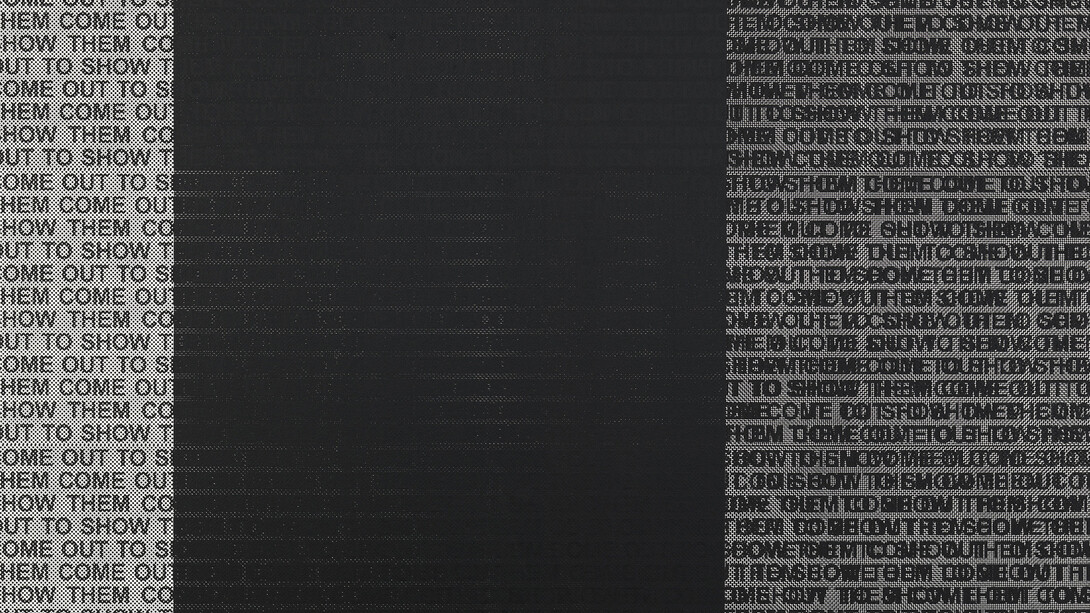 Glenn Ligon, Come Out Study #3