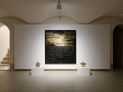 Bao Vuong, Between shadow and light: infinity, exhibition view. Courtesy of Ceysson & Bénétière 