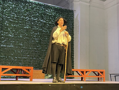 Antonio León como «Bululú» en el 45 Festival internacional de teatro clásico de Almagro