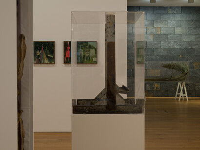David Maljkovic,
In the Pictorial Code,
Installation view, Quetzal Art Center, February 18–August
31, 2023,
Photo: Hrvoje Franjić. Courtesy of Sprüth Magers