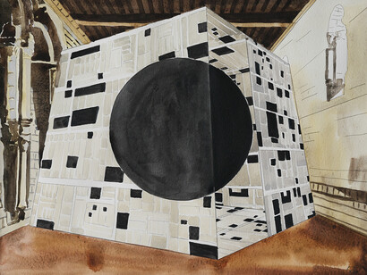 Georges Rousse. Elogio dello spazio. Courtesy of Galleria Gracis