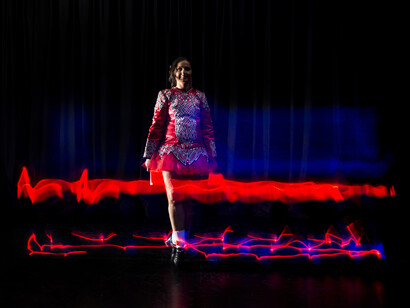 Hardeep Sahota, Bhangra Lexicon. Rebecca Kane, Traditional Irish Dancing – Heel Drums. Photo © Tim Smith
