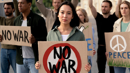 Un geste simple pour rappeler que la paix reste une nécessité urgente