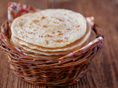 Una canasta de tortillas