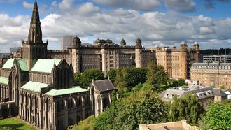 A mesmerizing view of Glasgow the largest city in Scotland