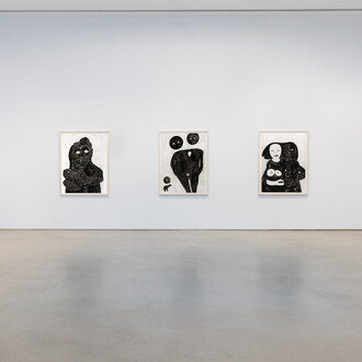 Nicola Tyson, Need, exhibition view. Courtesy of Petzel Gallery