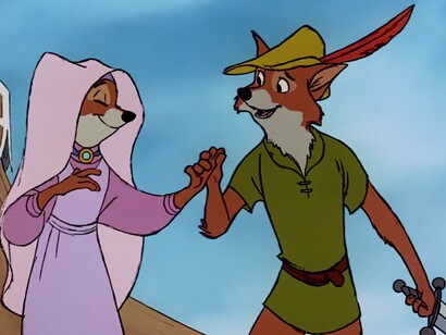 Robin Hood, cartone animato, 1973 