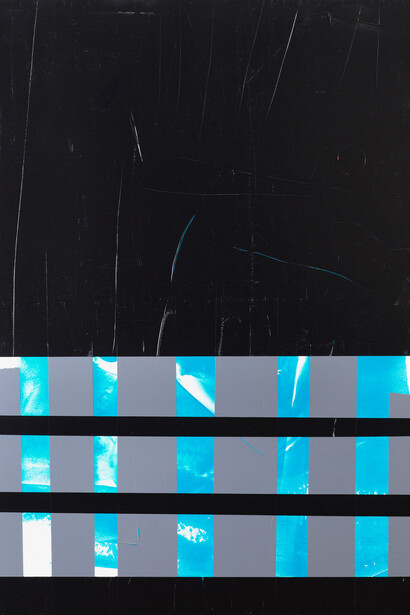 Tariku Shiferaw, War/No More Trouble (Bob Marley) 2017, Acrylic on canvas, 153 x 122 cm. Courtesy of the Artist and Addis Fine Art