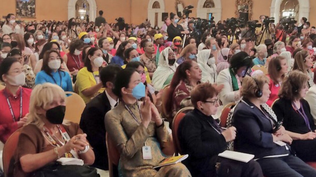 Yasmin Corrales: women in Venezuela ratify commitment against inequality and injustice