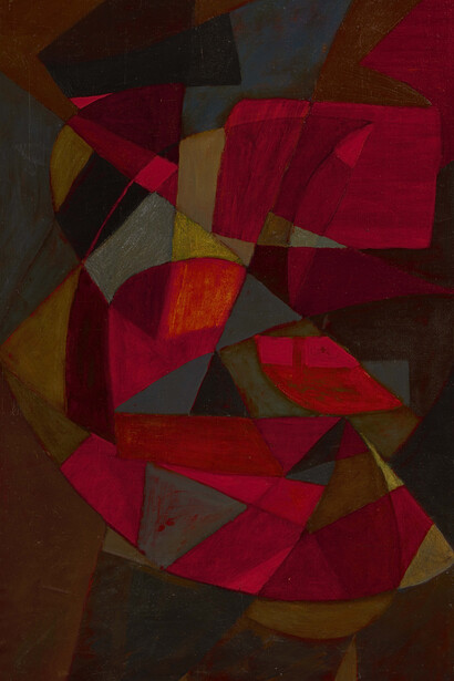 Fernando de Szyszlo, Composicione, 1954. Cortesia di CSArt - Comunicazione per l'Arte