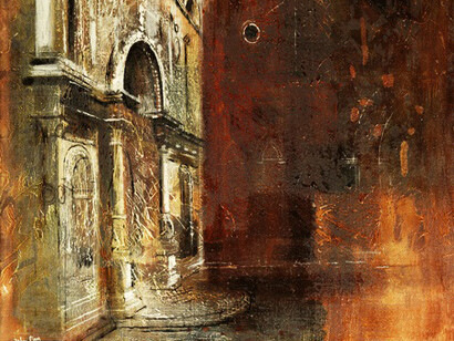 John Piper, The Scuola di San Marco and S.S Giovanni e Paolo (detail)
