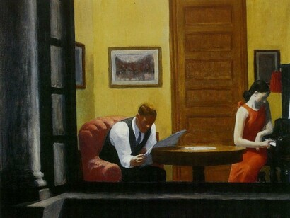 Edward Hopper, Stanza a New York, 1930