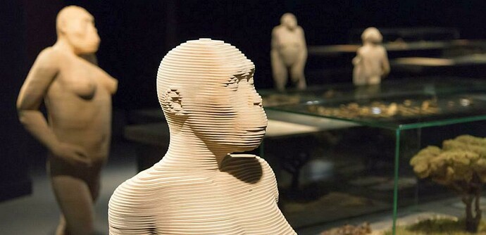 Gallery of Humankind. Courtesy of Royal Belgian Institute of Natural Sciences